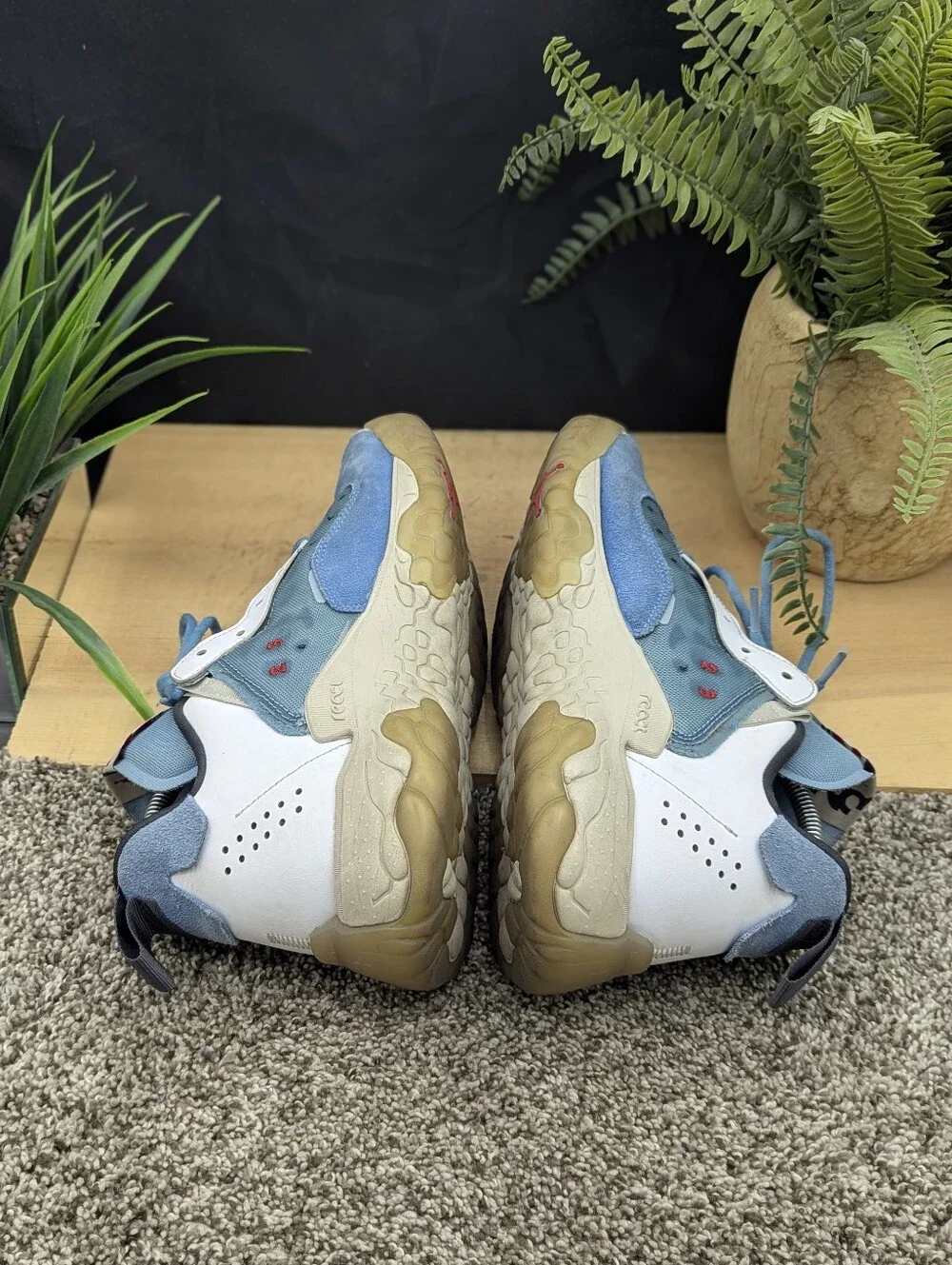 Nike Air Jordan Delta Blue Mens Size 8.5 Running Sports Shoes Casual School